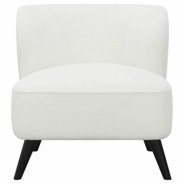 Alonzo - Upholstered Track Arms Accent Chair - Natural - Image 3