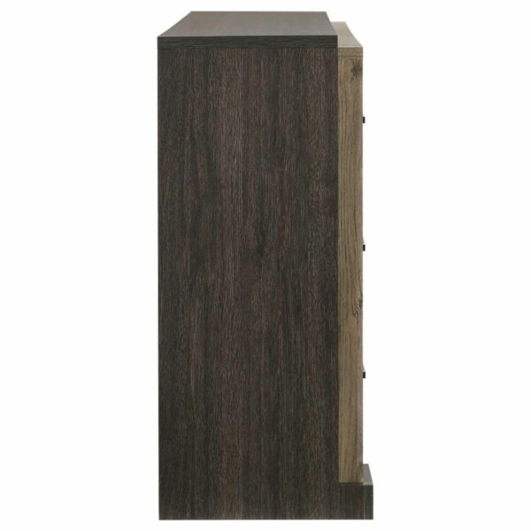 Baker - 6-Drawer Dresser - Brown And Light Taupe - Image 5