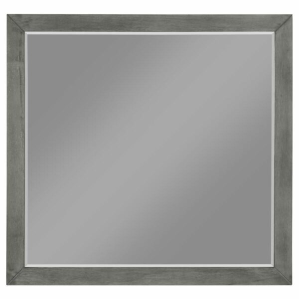 Nathan - Rectangular Dresser Mirror - Gray - Image 7