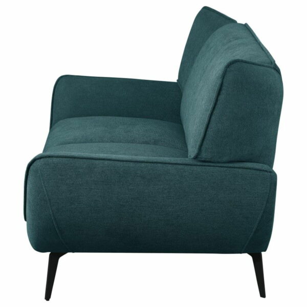 Acton - Loveseat - Teal Blue - Image 7