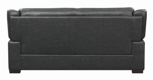 Arabella - Pillow Top Upholstered Sofa - Gray - Image 4