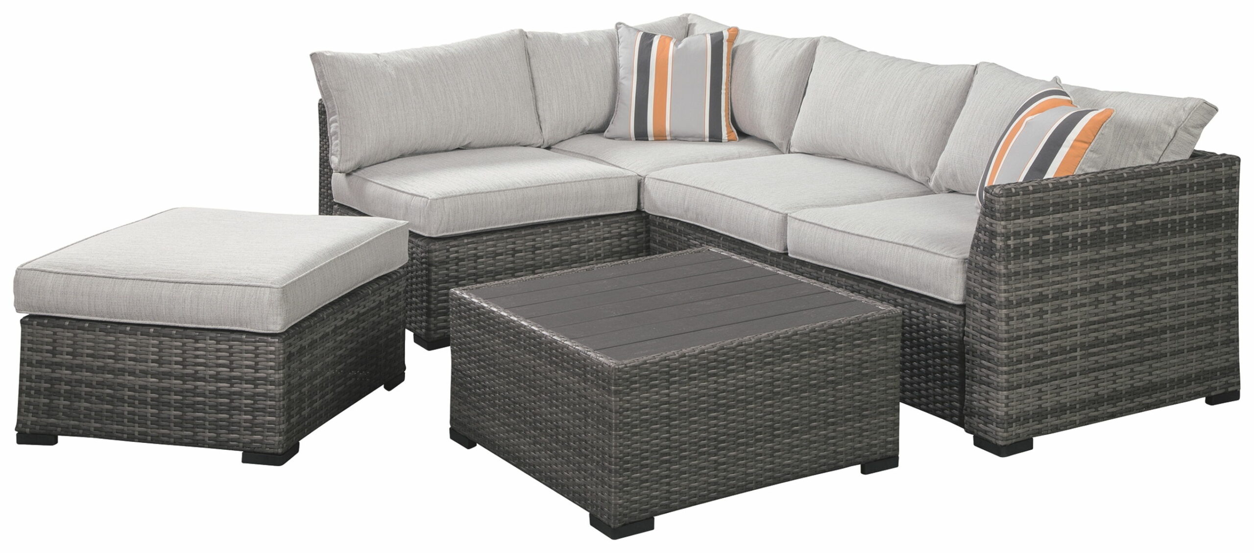 Cherry Point - Gray - 4 Pc. - Lounge Set - Image 10