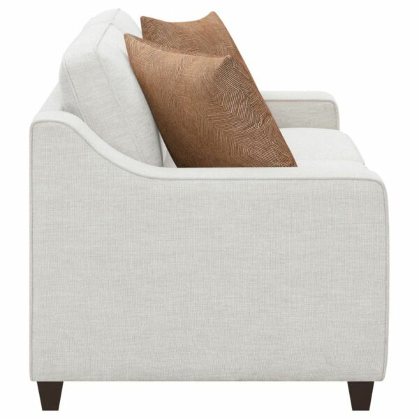 Christine - Cushion Back Living Room Set - Beige - Image 10
