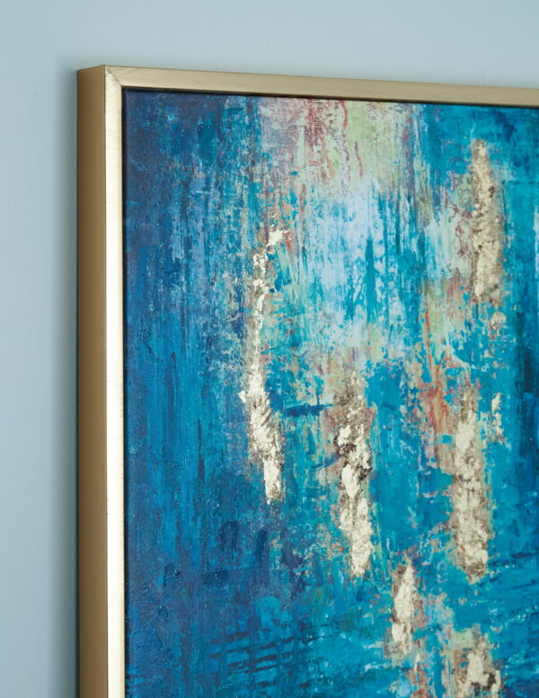 Scarlite - Teal / Gold Finish - Wall Art - Image 3