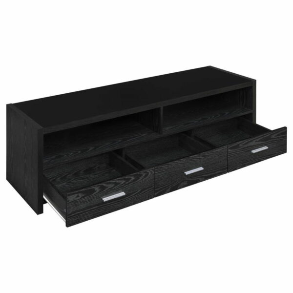 Alton - 3-drawer Black Oak TV Console - Image 5