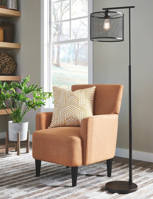 Nolden - Bronze Finish - Metal Floor Lamp - Image 2