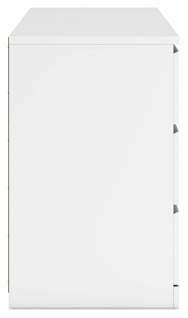 Onita - White - Six Drawer Dresser - Image 3