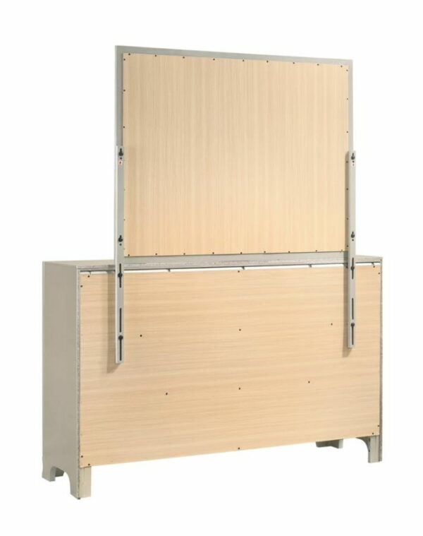 Salford - 7-Drawer Dresser - Metallic Sterling - Image 7