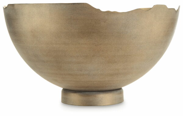 Maura - Antique Gold Finish - Bowl - Image 3