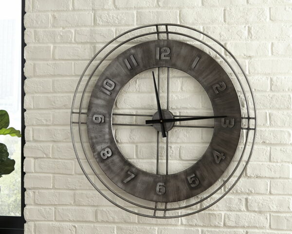 Ana - Antique Gray - Wall Clock - Image 3
