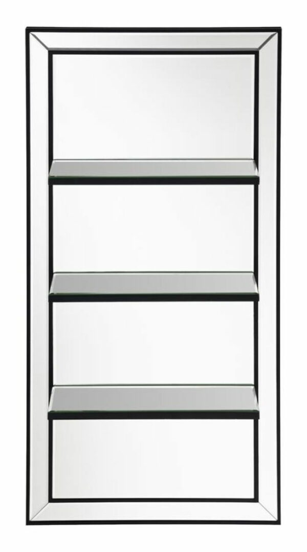 Oriel - 3-Shelf Rectangle Wall Mirror - Image 6