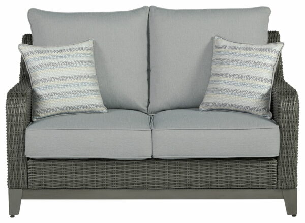 Elite Park - Gray - Loveseat W/Cushion - Image 2