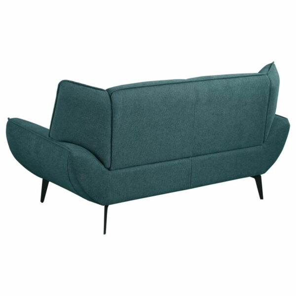 Acton - Loveseat - Teal Blue - Image 9