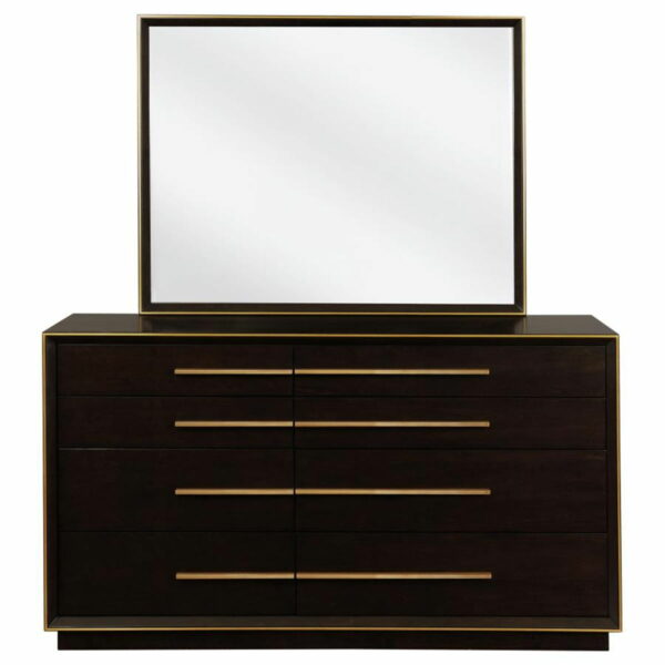 Durango - 8-Drawer Dresser With Mirror - Smoked Peppercorn - Image 13