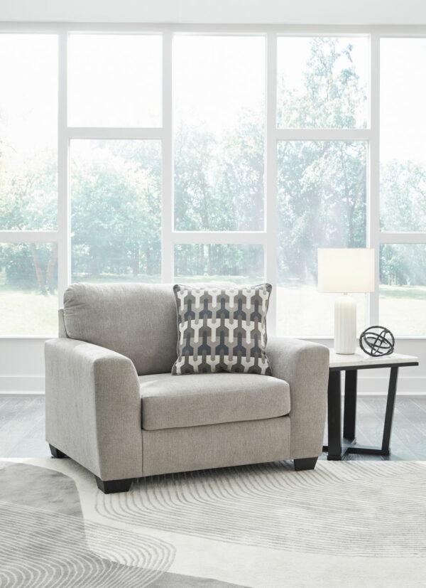 Avenal Park - Flannel - Chair And A Half - Image 4