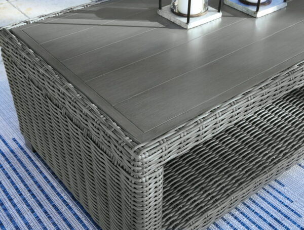 Elite Park - Gray - Rectangular Cocktail Table - Image 6