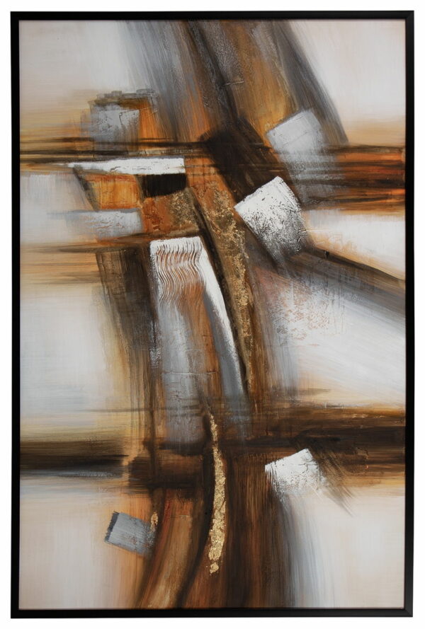 Trenick - Gray / Brown / Black - Wall Art - Image 2