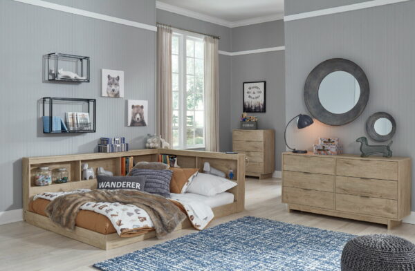 Oliah - Bookcase Storage Bed - Image 7