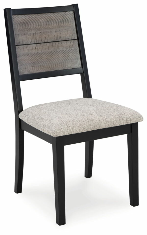 Corloda - Black / Gray - Round Drm Table Set (Set of 5) - Image 10