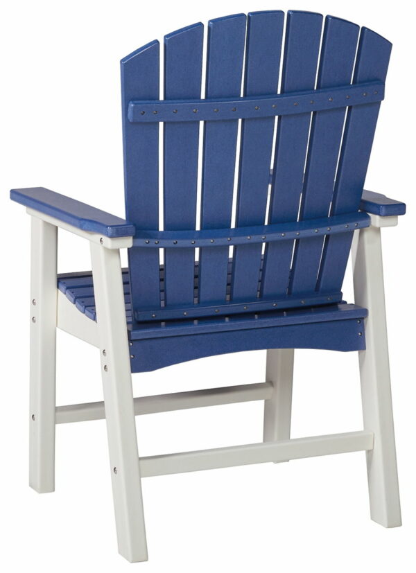 Toretto - Blue / White - Arm Chair (Set of 2) - Image 3