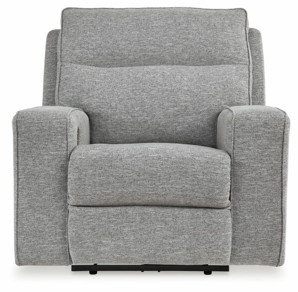 Biscoe - Pewter - Power Recliner /Adj Headrest - Image 8