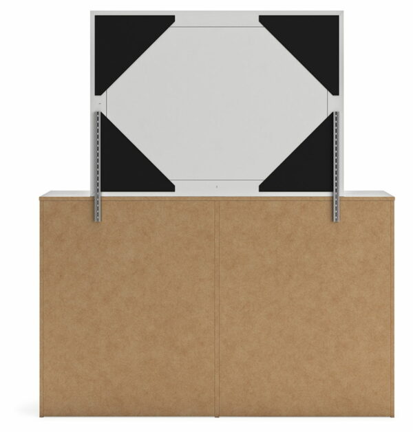 Cayboni - Whitewash - Dresser And Mirror - Image 2