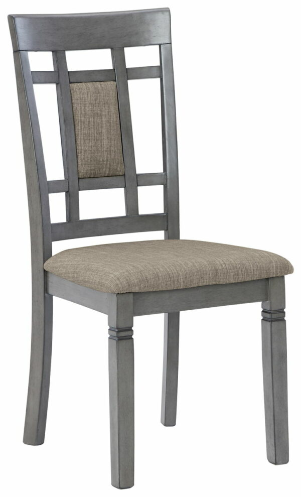 Jayemyer - Charcoal Gray - Rect Drm Table Set (Set of 7) - Image 3