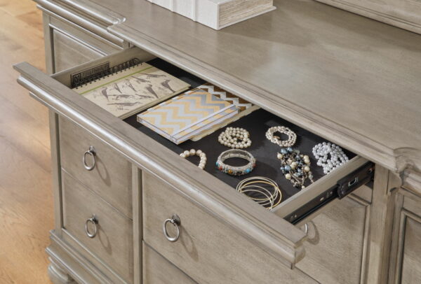 Lexorne - Gray - Dresser - Image 9