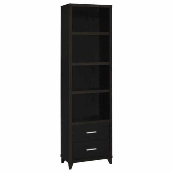 Lewes - 4 Piece Entertainment Center - Cappuccino - Image 3