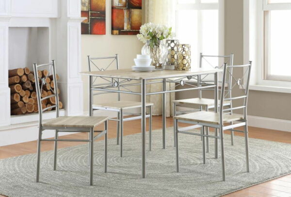 Anna - 5-Piece Rectangular Dining Set - Image 7