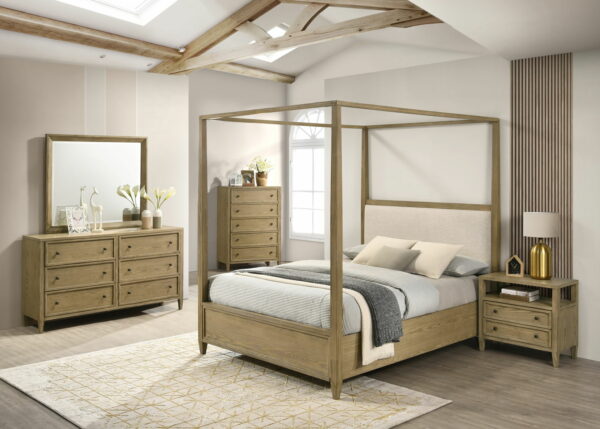 Sienna - Dresser & Mirror - Ash - Image 2