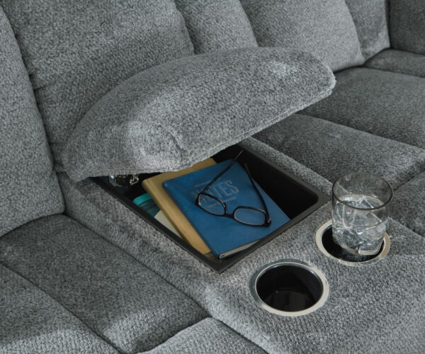 Tip-off - Power Reclining Loveseat With Console / Adj Headrest - Image 9