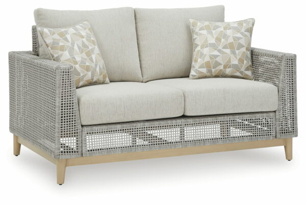 Seton Creek - Gray - 4 Pc. - Lounge Set - Image 10