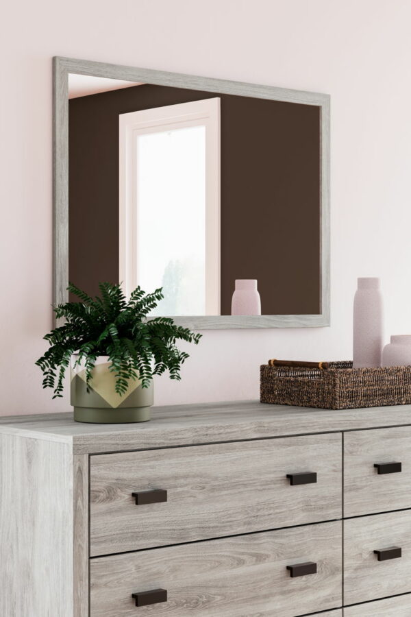 Vessalli - Gray - Dresser And Mirror - Image 7