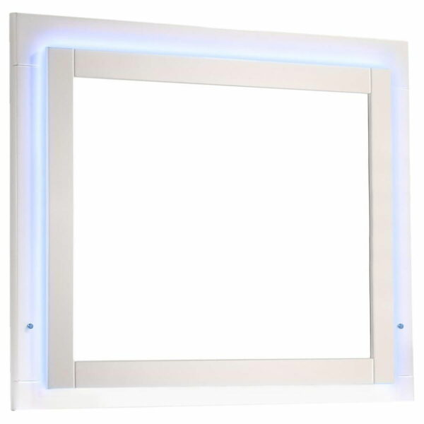 Jeremaine - Upholstered Platform Bedroom Set With LED - Image 75