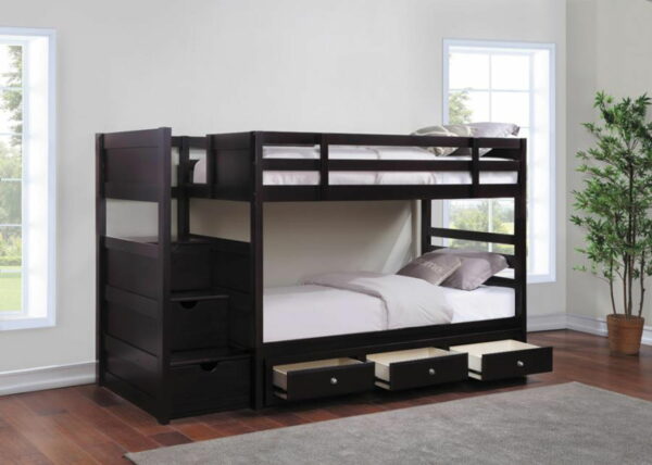 Elliott - 3-Drawer Under Bed Storage - Cappuccino - Image 4
