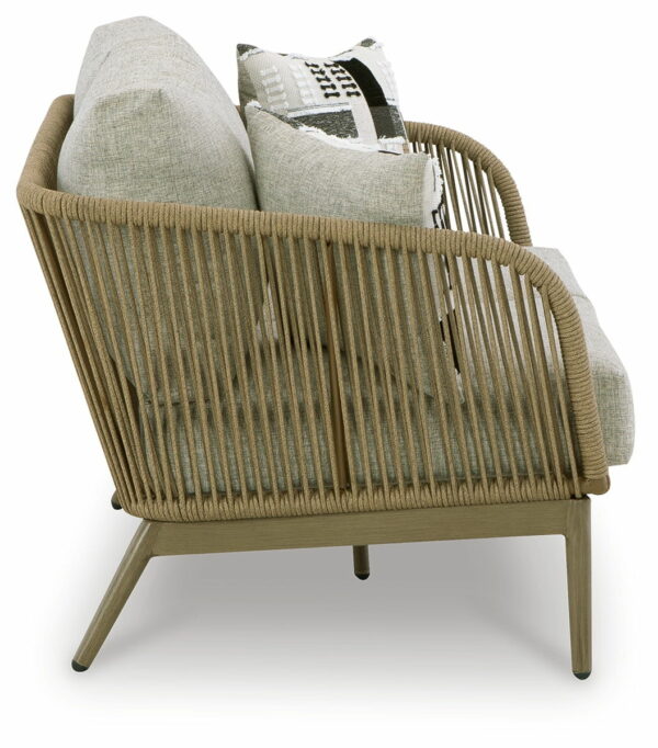 Swiss Valley - Beige - Loveseat W/Cushion - Image 2