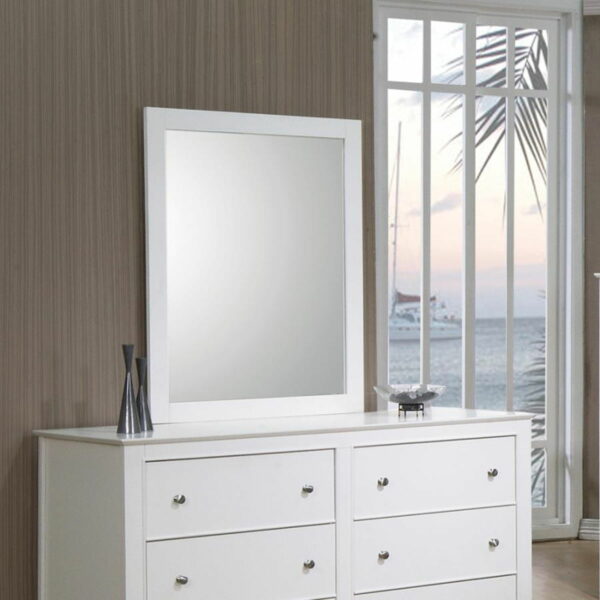 Selena - Rectangular Dresser Mirror - Buttermilk - Image 3