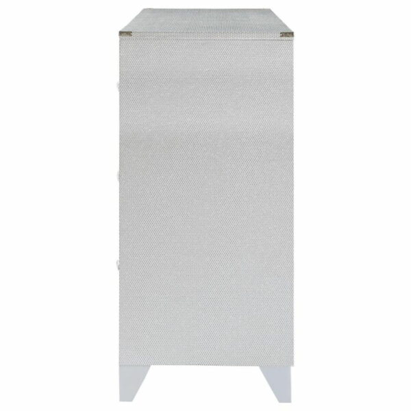 Larue - 6-Drawer Dresser - Silver - Image 7