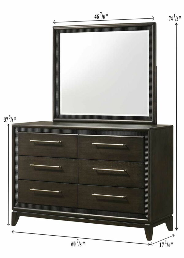 Saratoga - Dresser - Black - Image 2