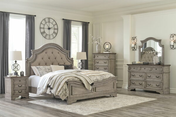 Lodenbay - Antique Gray - Dresser, Mirror - Image 8