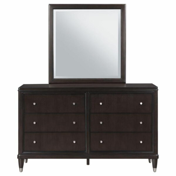 Emberlyn - 6-drawer Bedroom Dresser With Mirror - Brown - Image 5