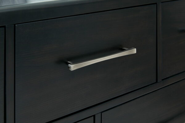Rowanbeck - Black - Dresser - Image 3