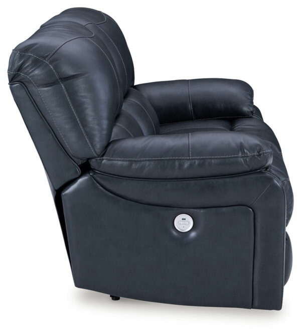 Leesworth - Ocean - 3 Pc. - Power Reclining Sofa, Power Reclining Loveseat, Power Rocker Recliner - Image 11
