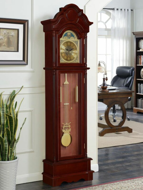 Diggory - Grandfather Clock - Brown Red And Clear - Image 6
