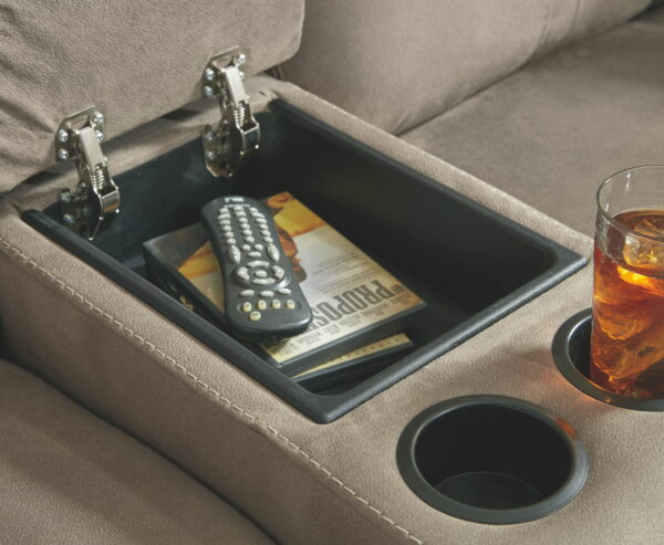 Cavalcade - Reclining Loveseat W/Console - Image 8