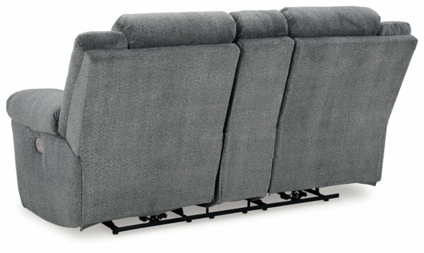 Tip-off - Power Reclining Loveseat With Console / Adj Headrest - Image 10
