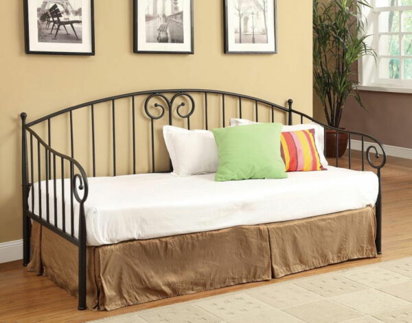 Grover - Twin Metal DayBed - Black - Image 2