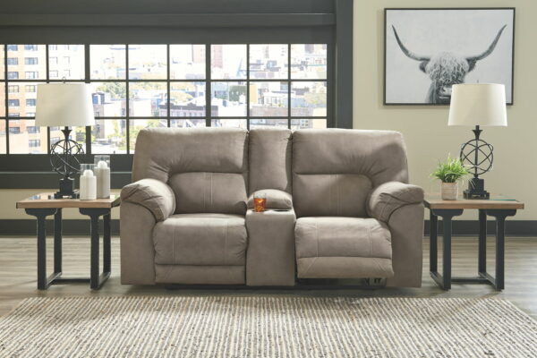 Cavalcade - Reclining Loveseat W/Console - Image 9