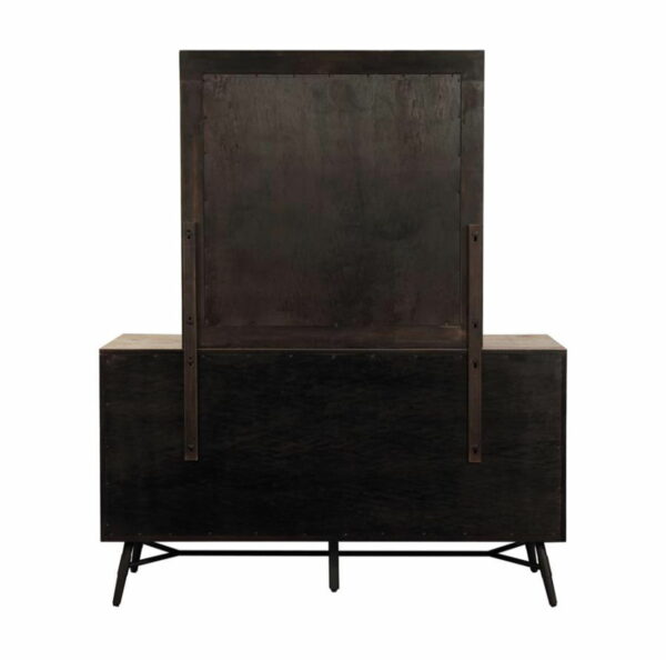Marlow - Rectangular Dresser Mirror - Rough Sawn Multi - Image 3